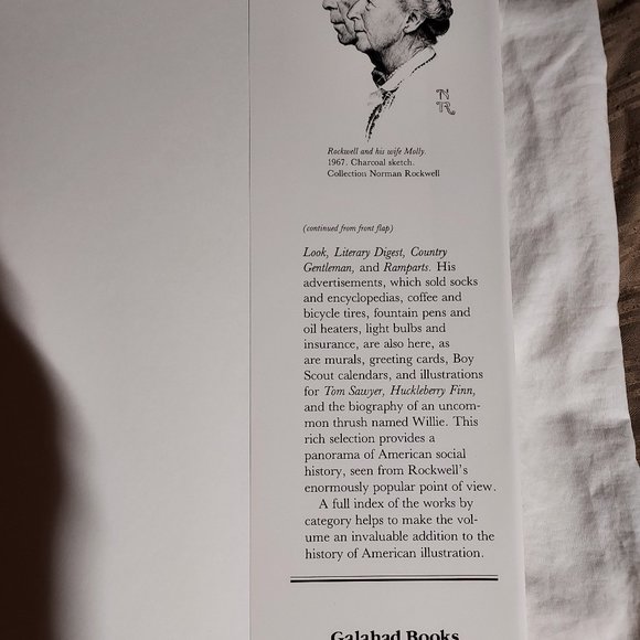 The Norman Rockwell Treasury HARDCOVER Book by Thomas S Buechner - Picture 6 of 6
